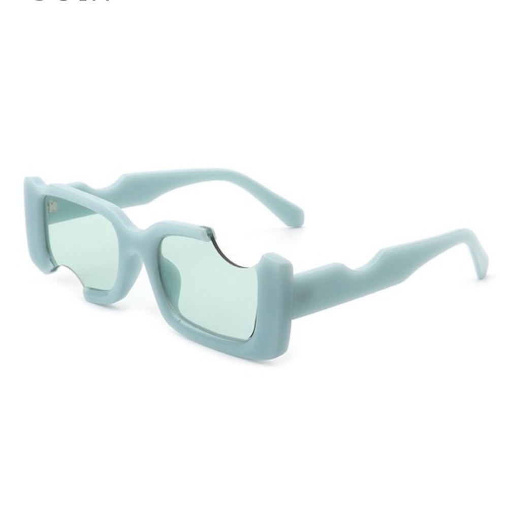 **NEVER WORN** luxury designer inspired cady rectangular sunglasses UNISEX